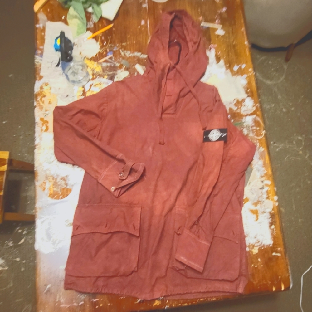 Swedish snow smock Anorak (with Patch) Military surplus Dyed